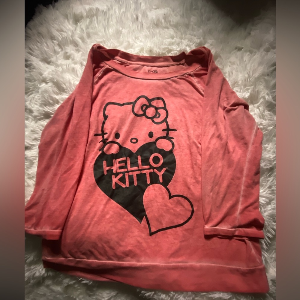 2/$20 Hello Kitty Long Sleeve Shirt Size L